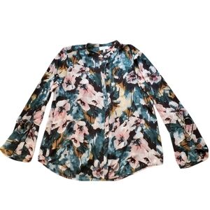 Lucky Brand Floral Print Top